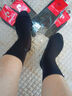 皮尔卡丹袜子男士秋冬季100%纯棉抗菌防臭厚款休闲运动耐磨全棉商务中筒袜 实拍图