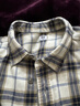 优衣库男女装法兰绒格子衬衫长袖衬衣薄外套481225 480770 481225/30浅米色 2XL 实拍图