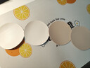 古私（Gusi）杯垫隔热垫有机硅胶垫茶杯子垫桌垫西餐垫蓝色/黄色4片装直径12cm 实拍图