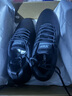 特步运动鞋男鞋跑鞋冬季皮面防水轻便减震健身休闲慢跑步鞋子男黑色 实拍图