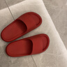 朴西香蕉船情侣凉拖鞋女浴室不易滑室内居家四季拖鞋男 红色 37-38 实拍图