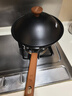 三禾钛铁不粘炒锅无涂层炒菜锅铁锅轻量燃气灶炒锅30cm 实拍图