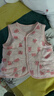 舒贝怡儿童马甲保暖婴儿衣服坎肩男女童宝宝夹棉马夹上衣外套  粉 100CM 实拍图