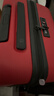 不莱玫万向轮拉链托运箱旅行箱皮箱密码学生大容量行李箱女拉杆箱登机箱 【红色2026版】 20英寸 约常规21英寸 短途可登机 实拍图