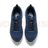 骆驼（CAMEL）网面透气跑步男鞋轻量健步运动鞋子 CSS221L0033 蓝色 44 实拍图