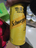 可口可乐（Coca-Cola）怡泉 Schweppes +C 柠檬味 汽水 含维C 330ml*24罐 整箱调酒 实拍图