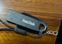 闪迪（SanDisk）128GB USB3.2 U盘 CZ550黑色 读速100MB/s 安全加密 数据恢复 学习办公电脑车载 高速大容量优盘 实拍图