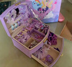 小马宝莉儿童首饰盒双层紫悦女孩公主发饰套装生日礼物女童儿童礼物 实拍图