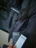雅鹿情侣长款羽绒服极寒连帽百搭男女同款过膝防寒外套 黑色 185  实拍图