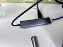 绿联Type-C千兆扩展坞网线转接头拓展坞网口转换器多USB接口雷电4适用苹果Macbook华为笔记本电脑手机 实拍图