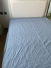 博洋家纺100%新疆棉花床垫床褥子全棉可水洗垫被 韶华蓝150*200cm 实拍图