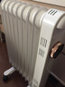澳柯玛（AUCMA） 9片桌下电油汀工位取暖器家用/办公室/取暖电器电暖器/暖气迷你恒温小电暖气片烤火炉暖风D527-9H 实拍图