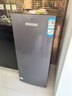 海尔（Haier）立式冷柜电脑控温冰柜冷藏冷冻切换家用冷柜风冷无霜/匀冷微霜母乳小冰箱 137升无霜+电子控温+黑金净化 137升 实拍图