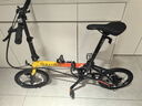 大行（DAHON）K3plus折叠自行车超轻铝合金16英寸9速城市碟刹通勤车KAA693 黑黄【内折版】 实拍图
