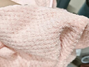 三利浴巾10A抗菌抗阴干男士女生洗澡专用吸水速干不易掉毛大人浴巾 粉 实拍图