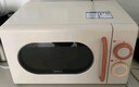 美的小滋味系列微波炉变频家用小型奶油风百搭复古转盘式一级能效低频轻音20L预制菜加热（M2H1） 实拍图