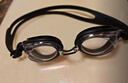 速比涛（Speedo）Edge进口精工泳镜高清防水防雾游泳训练装备男女通用 黑色/烟灰 实拍图