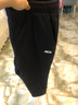 安踏（ANTA）男裤休闲运动裤卫裤男秋冬季加绒加厚保暖跑步休闲裤男士长裤子 【加绒字母logo款-平口】基础黑7304N-3 L /175 实拍图