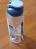 乐扣乐扣（LOCK&LOCK）夏季塑料水杯户外便携式提绳水杯手提式大容量塑料壶700ML透明 实拍图