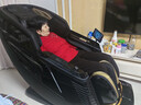 奥克斯（AUX）高端智能4D+4D双机芯按摩椅2025十大品牌家用太空舱全身多功能电动小户型智能沙发中医推拿老人用 【百万模具】黑+双机芯+超长轨+3推杆+高端美腿机 高档礼品送爸爸妈妈老人老婆女友男 实拍图