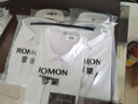 罗蒙（ROMON）衬衫男长袖纯色商务职业正装男士衬衣工装男G80 白色43 实拍图
