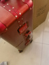 狄斯顿保罗结婚箱【次日达】红色行李箱喜庆陪嫁箱婚礼用婚庆嫁妆结婚旅行箱 红色【郎才女貌 缔结良缘】 24英寸 实拍图
