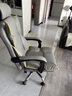 锦汐电脑椅办公椅子电竞椅家用人体工学椅老板椅主播靠背椅皮革转椅 灰色+4级杆+乳胶【二代升级】 实拍图