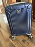Diplomat外交官行李箱20英寸扩充层拉杆箱男旅行箱登机密码箱女TC-6012蓝 实拍图