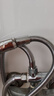 科固（KEGOO）花洒软管加密防爆双铜头4分淋浴喷头连接进水管不锈钢1.5米 K5076 实拍图