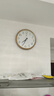 北极星（POLARIS）挂钟客厅简约创意石英钟时尚卧室钟表现代时钟欧式挂表30cm 实拍图
