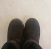 意尔康女靴雪地靴女士棉鞋厚底冬季加绒保暖东北抗寒短靴妈妈靴子 黑色 加绒 38 实拍图