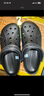 卡骆驰（CROCS）洞洞鞋贝雅男鞋女鞋轻便耐磨一脚蹬拖鞋休闲鞋|10126 黑色-001 41 /42(260mm) 实拍图