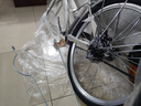 飞鸽城市自行成26英寸低跨度双梁男女式成人学生青少年通勤休闲车银色 实拍图