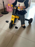 uonibaby品牌授权儿童三轮车脚踏车1-3-6岁宝宝儿童车遛娃神器平衡车手推 25款巴洛克黄(适高68-128cm)速发 升级版 实拍图