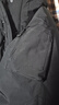 龙牙四代龙牙守护者重型战术防寒羽绒服冬季加厚保暖鹅绒服外套 极夜黑 L 180/100A 176-180斤 实拍图