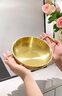 【网红爆款】韩式锅汤锅小锅家用不锈钢小吃锅双耳锅防烫锅 秒杀专享：韩式镀金款【17CM】 实拍图