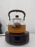 悦天涯煮茶壶电陶炉套装家用小型烧水器大容量保温玻璃提梁养生茶壶 1L听澜壶+木色电陶炉 实拍图