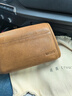 裘真信封包女链条斜挎单肩包休闲复古小包植鞣头层牛皮包包 大象灰-小号 实拍图