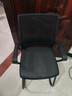 点萤 电脑椅子弓形椅办公椅久坐舒服座椅宿舍椅子靠背椅DNY-84pro 【升级防倾底角】黑框黑网+乳胶 实拍图