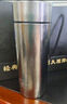 丽贝德商务钛杯保温杯内外纯钛泡茶杯大容量礼盒 皓月银 460ML 实拍图