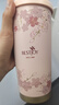 富光拾喜（FUGURNG BESTJOY）保温杯咖啡杯男女士陶瓷内胆随行杯学生吸管水杯子 粉樱花520ml 实拍图