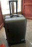 花瞳铝框行李箱男士商务次日达小型拉杆箱学生耐用皮箱女可坐人密码箱 深灰色【升级加厚充电铝框款】 20英寸 -登机箱-手提上飞机手拉箱 实拍图