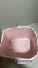 CHAHUA茶花 泡脚桶14.5L洗脚盆大号塑料洗脚盆水桶足浴盆泡脚盆 浅粉色* 实拍图