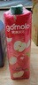 果满乐乐（gomolo）塞浦路斯进口100%苹果汁1升*4瓶纯果汁饮料婚庆宴席聚餐年会 实拍图
