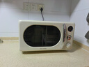 格兰仕（Galanz） 微波炉 家用微波炉 700瓦速热 智能菜单 快速解冻  微波炉小型复古 【高颜复古奶油风】精致小巧 实拍图