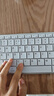B.O.W航世 HD236L-2无线蓝牙双模充电键盘 超薄静音笔记本电脑手机平板ipad办公家用通用键盘 银白色 实拍图