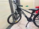 喜德盛（xds）青少年自行车小王子铝合金车架机械碟刹避震前叉7速变速 黑/银 24寸轮径（身高135-150cm） 实拍图