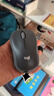 罗技（Logitech）M185鼠标 无线鼠标 办公鼠标 对称鼠标 黑色灰边 带无线2.4G接收器 实拍图