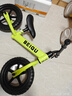 贝趣儿童平衡车1-3-6-12岁宝宝滑步车无脚踏小孩自行车男孩两轮滑行车 发泡轮 12寸 绿色 适合身高80-100cm 2-5岁幼儿女孩圣诞节新年礼物 实拍图