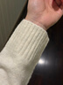 优衣库童装女童souffle yarn舒芙蕾开衫长袖毛衣外套新款478173 01 乳白色 150 实拍图